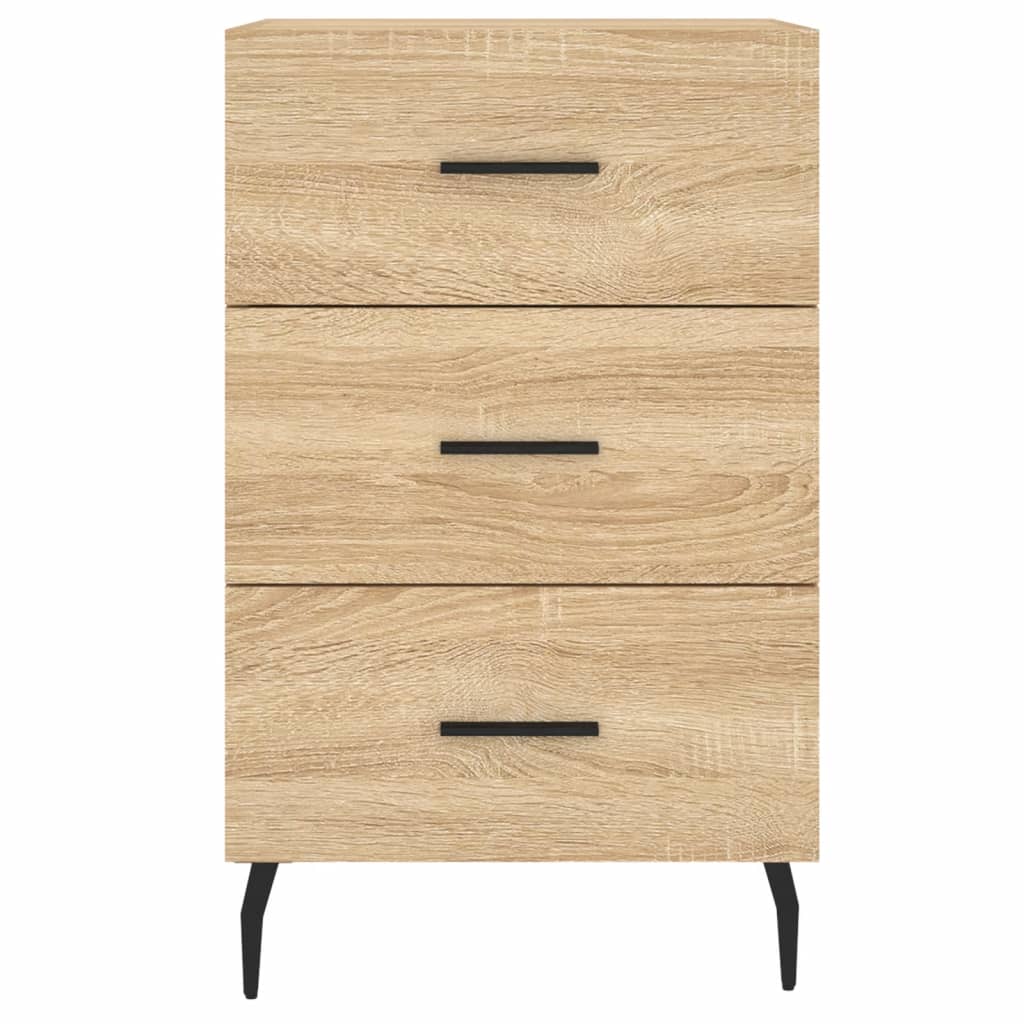 Sängbord Nattduksbord Sonoma Ek 40x40x66 cm
