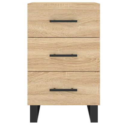 Sängbord Nattduksbord Sonoma Ek 40x40x66 cm