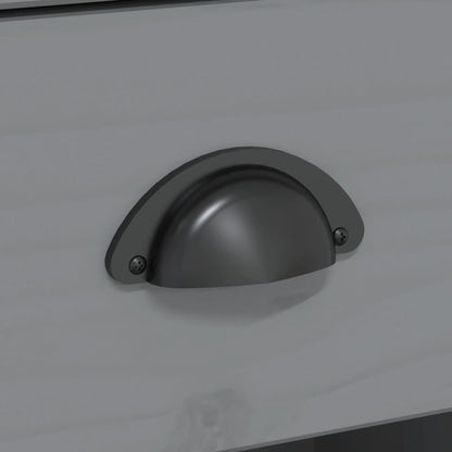 Skänk Grå BODO 115,5x44x80 cm massiv furu