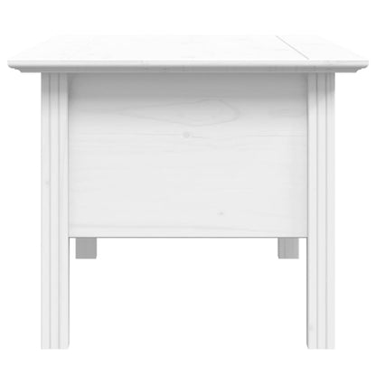 Soffbord Vit BODO 100x55x46 cm massiv furu