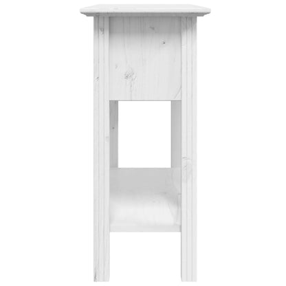 Avlastningsbord Konsollbord Vit BODO 91x35x74 cm massiv furu