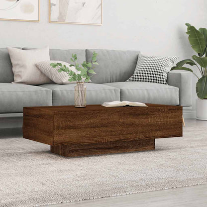 Soffbord Brun Ek 100x49,5x31 cm