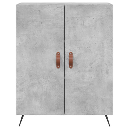 Skåp Betonggrå 69,5x34x180 cm