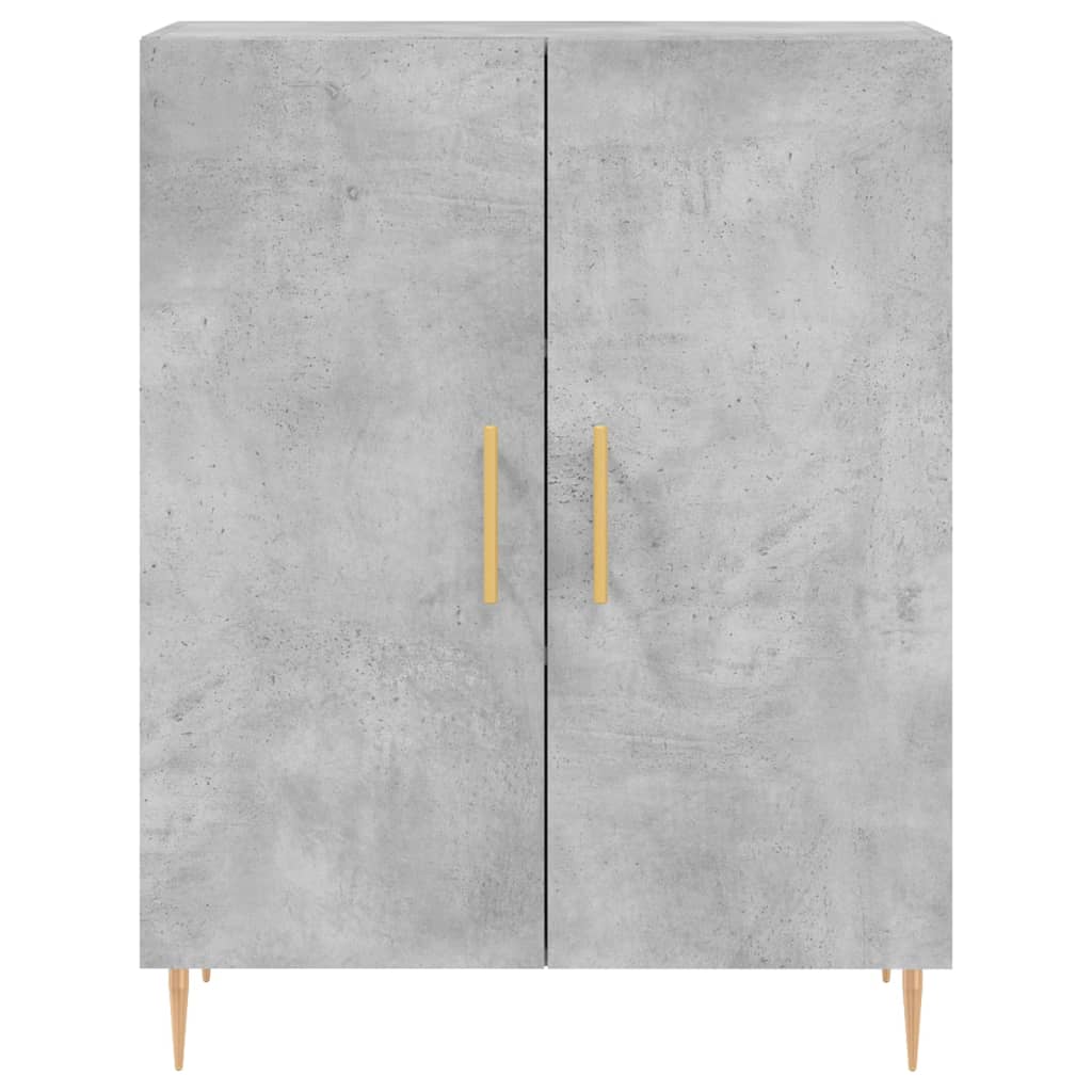 Skåp Betonggrå 69,5x34x180 cm