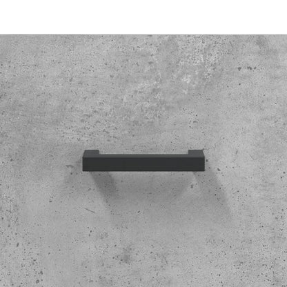 Skåp Betonggrå 69,5x34x180 cm