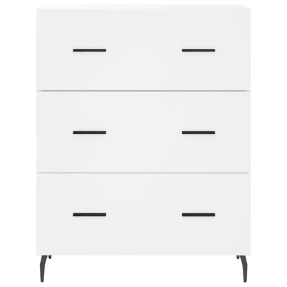 Skåp Vit 69,5x34x180 cm