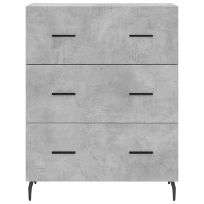 Skåp Betonggrå 69,5x34x180 cm