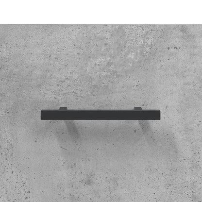 Skåp Betonggrå 69,5x34x180 cm