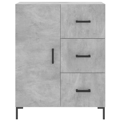 Skåp Betonggrå 69,5x34x180 cm