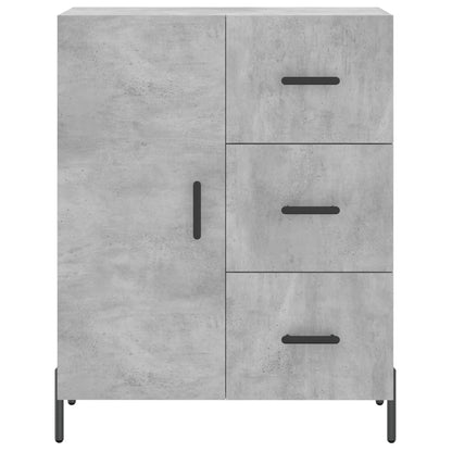 Skåp Betonggrå 69,5x34x180 cm