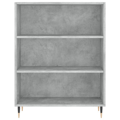 Skåp Betonggrå 69,5x32,5x180 cm