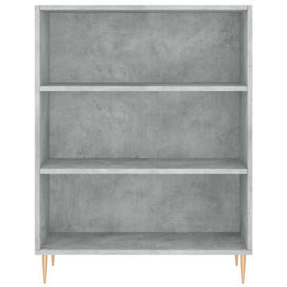 Skåp Betonggrå 69,5x32,5x180 cm