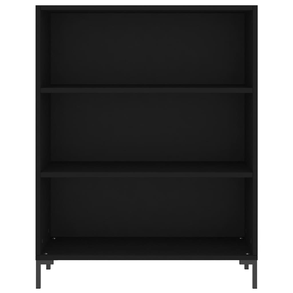 Skåp Svart 69,5x32,5x180 cm