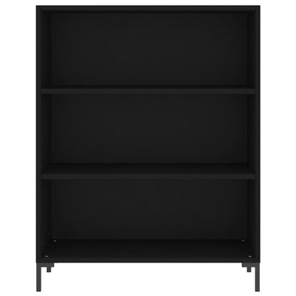 Skåp Svart 69,5x32,5x180 cm