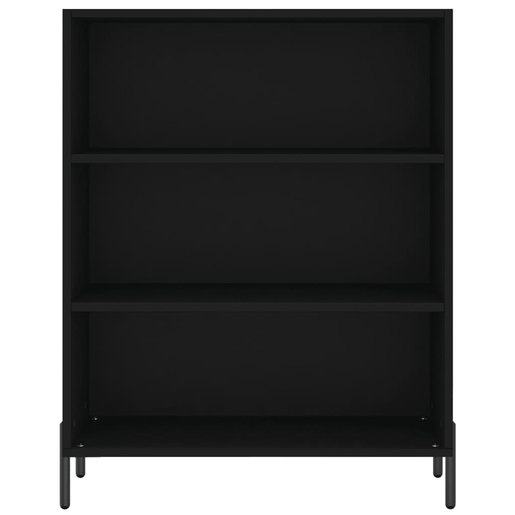 Skåp Svart 69,5x32,5x180 cm