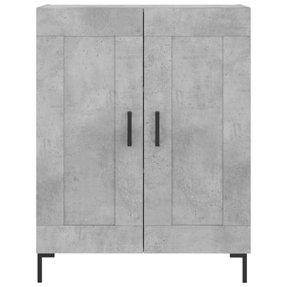 Skåp Betonggrå 69,5x34x180 cm