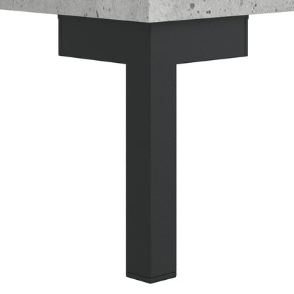 Skåp Betonggrå 69,5x34x180 cm