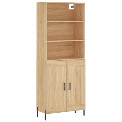 Skåp Sonoma Ek 69,5x34x180 cm