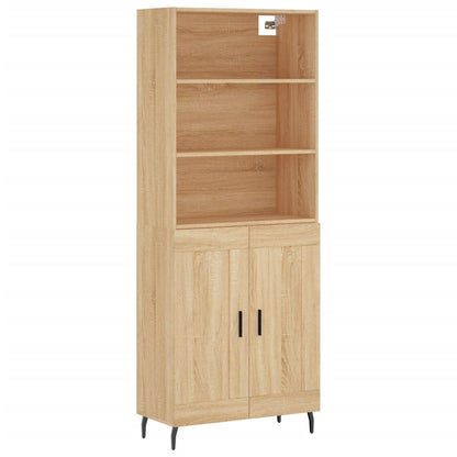 Skåp Sonoma Ek 69,5x34x180 cm