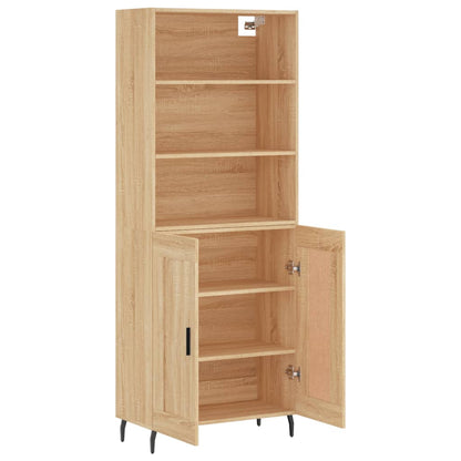 Skåp Sonoma Ek 69,5x34x180 cm