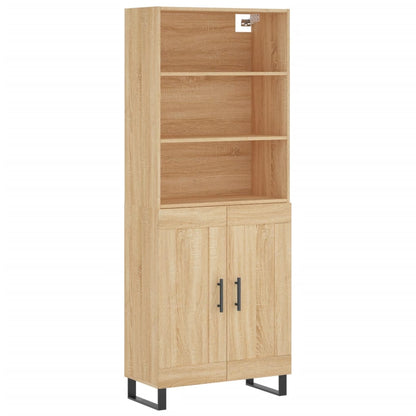 Skåp Sonoma Ek 69,5x34x180 cm