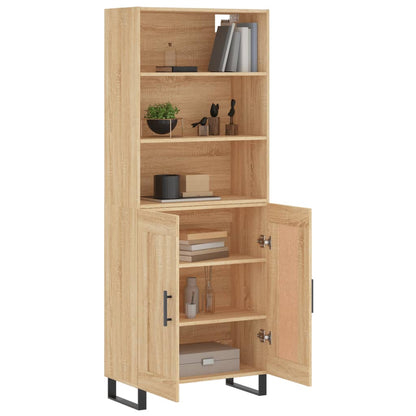 Skåp Sonoma Ek 69,5x34x180 cm