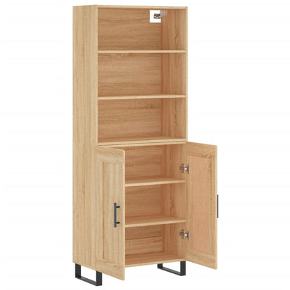 Skåp Sonoma Ek 69,5x34x180 cm