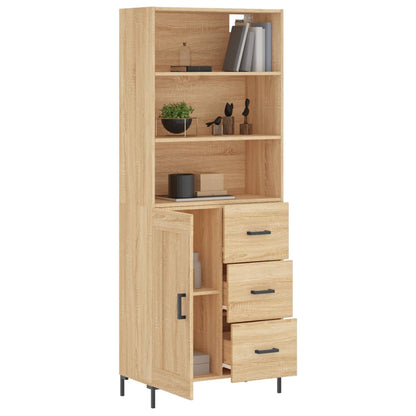 Skåp Sonoma Ek 69,5x34x180 cm