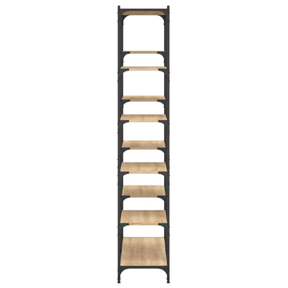 Bokhylla Sonoma Ek 100x32x170 cm och järn