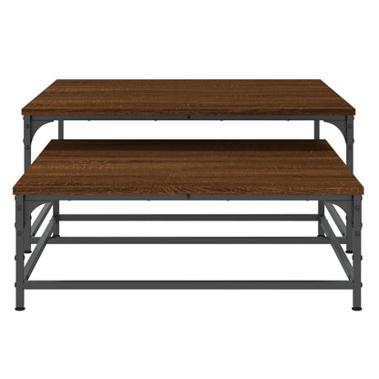 Soffbord Brun Ek 2 st