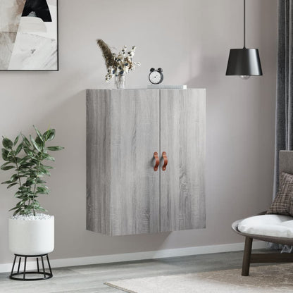 Vägghylla Sonoma Grå 69,5x34x90 cm