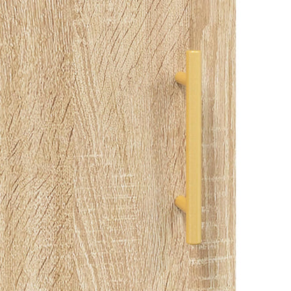 Väggskåp Sonoma Ek 69,5x34x90 cm