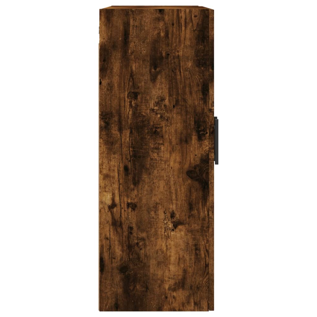Väggskåp Rökfärgad Ek 69,5x34x90 cm