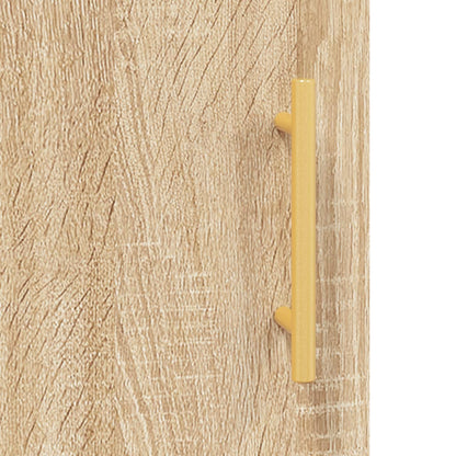 Väggskåp Sonoma Ek 69,5x34x90 cm