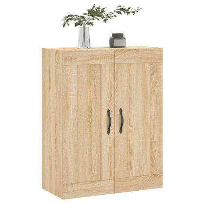 Väggskåp sonoma-ek 69,5x34x90 cm konstruerat trä
