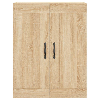 Väggskåp sonoma-ek 69,5x34x90 cm konstruerat trä