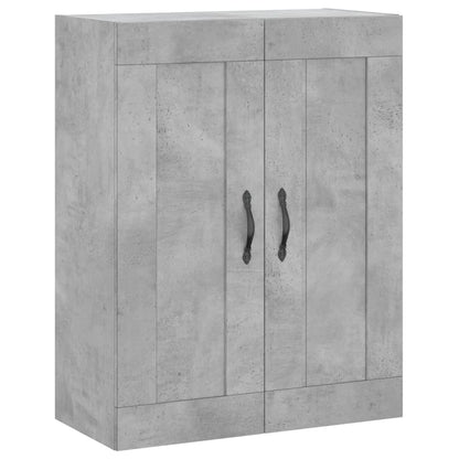 Väggskåp Betonggrå 69,5x34x90 cm