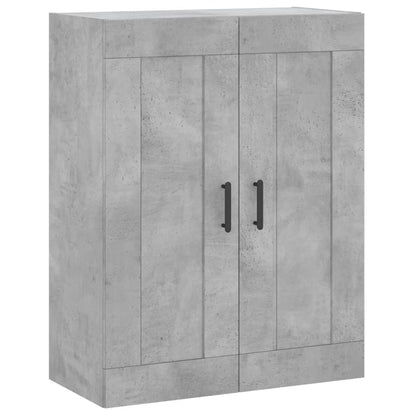 Väggskåp Betonggrå 69,5x34x90 cm