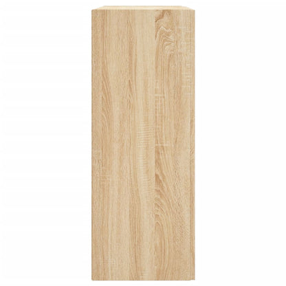 Väggskåp sonoma-ek 69,5x34x90 cm konstruerat trä