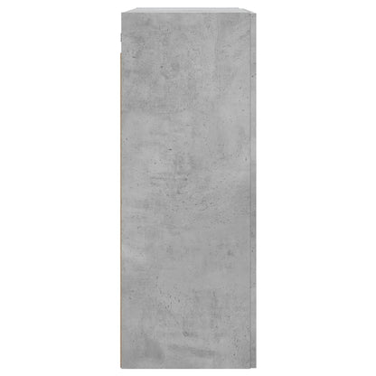 Väggskåp Betonggrå 69,5x34x90 cm
