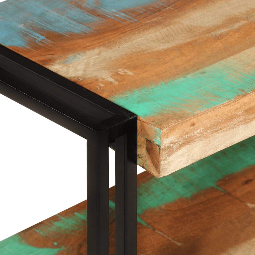 TV-Möbel Trä TV-Bänk 140x30x40 cm massivt återvunnet trä