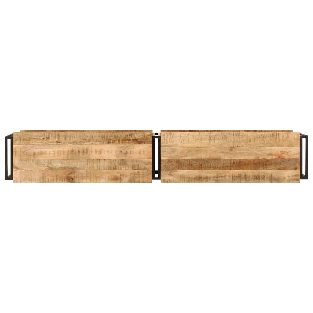 TV-Möbel Trä TV-Bänk 180x30x40 cm massivt mangoträ