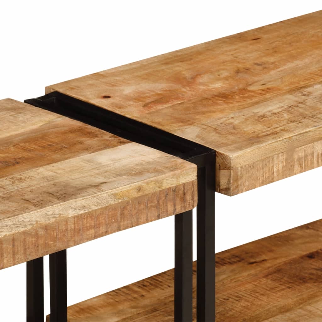 TV-Möbel Trä TV-Bänk 180x30x40 cm massivt mangoträ