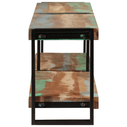 TV-Möbel Trä TV-Bänk 200x30x40 cm massivt återvunnet trä