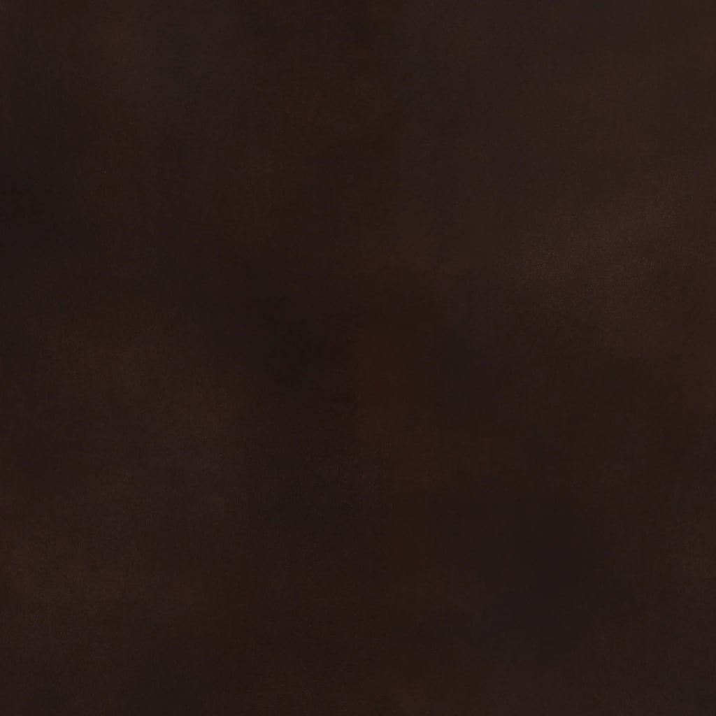 Fåtölj Brun Mörkbrun äkta läder