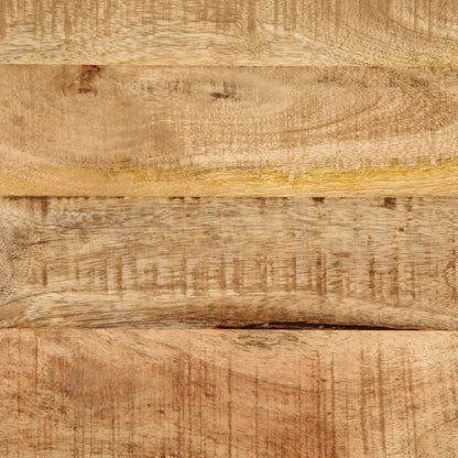 Sängbord Nattduksbord Trä 40x30x52,5 cm massivt grovt mangoträ