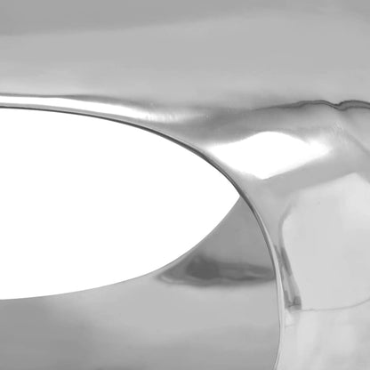 Soffbord DIV. aluminium 50x50x30 cm silver