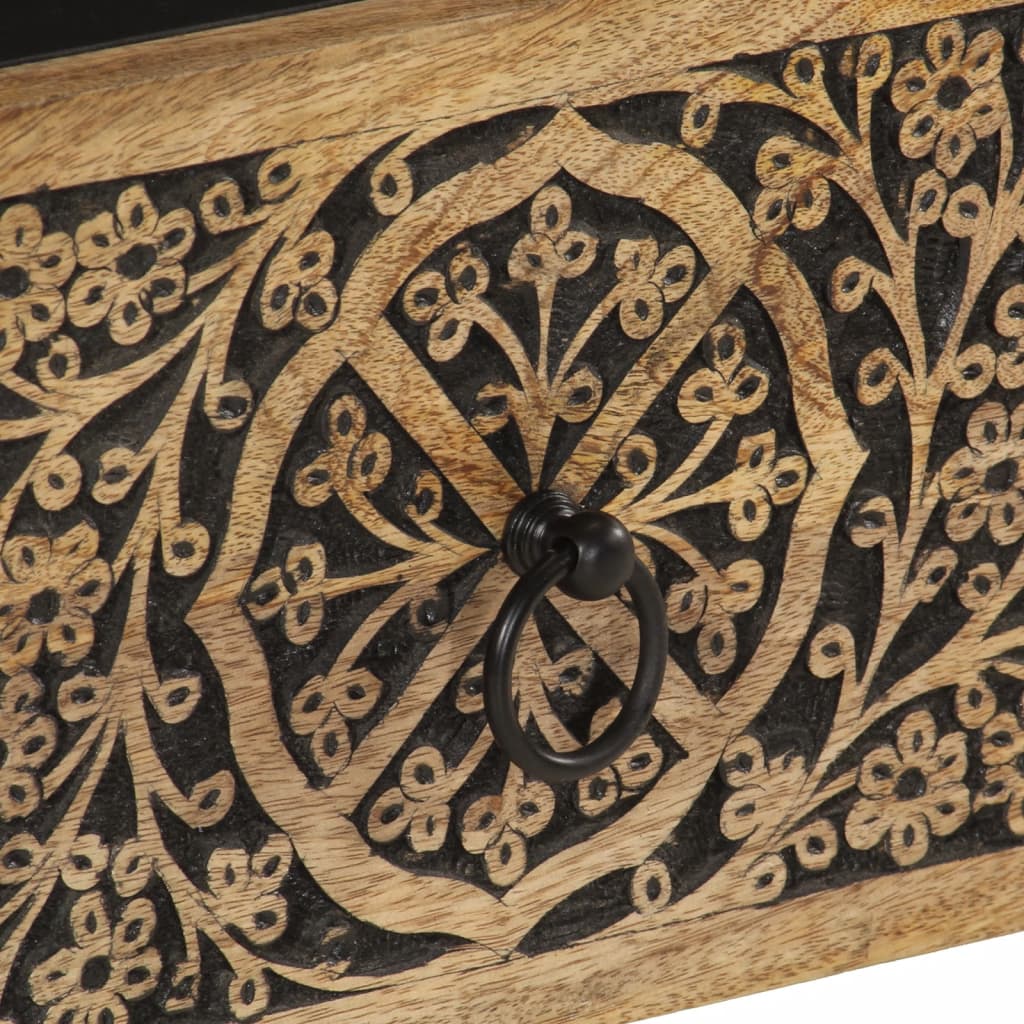 TV-Möbel Trä TV-Bänk 70x33x46 cm massivt mangoträ