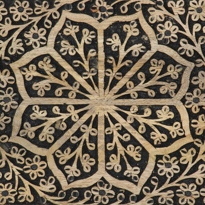 Soffbord Trä 80x50x40 cm massivt mangoträ