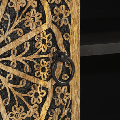 TV-Möbel Trä TV-Bänk 80x31x46 cm massivt mangoträ